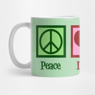 Peace Love Sushi Mug